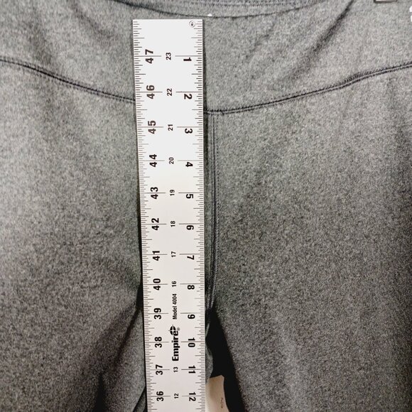 Lands End Athletic Pants, Gray, Size Medium (10 - 12), Sporty, Work Out, Walk - Picture 13 of 16